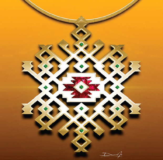 Ћирилица и ћилимска шара на компјутеру